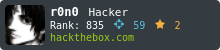 Hackthebox Profile