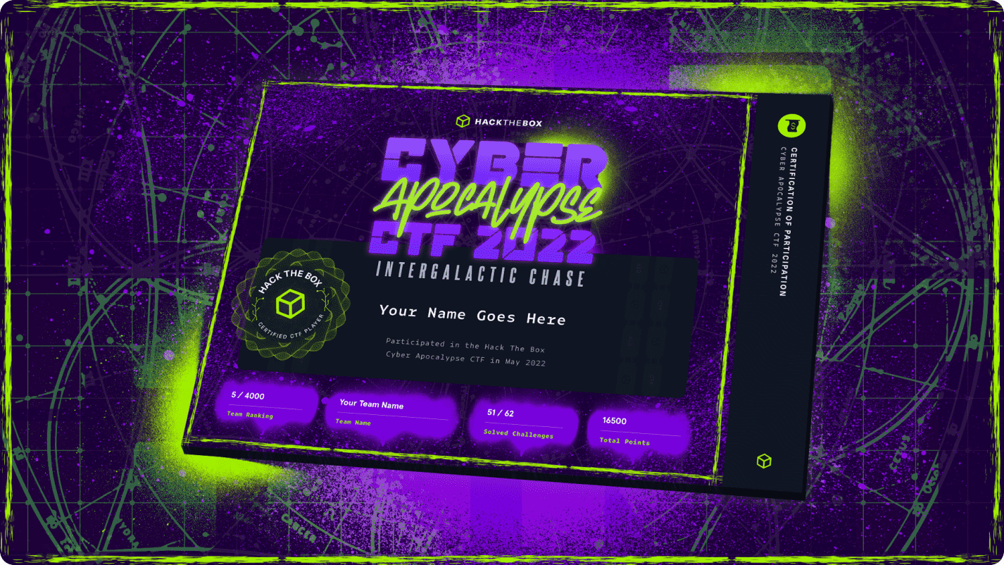 Cyber Apocalypse CTF 2022 | Intergalactic Chase