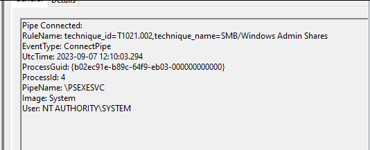 sysmon analysis