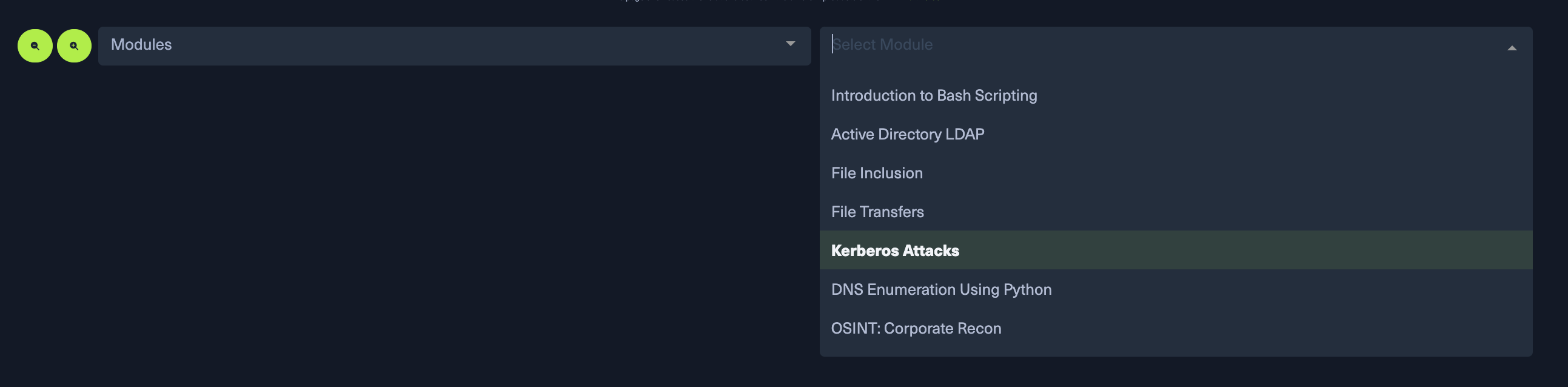 Select Kerberos Attacks